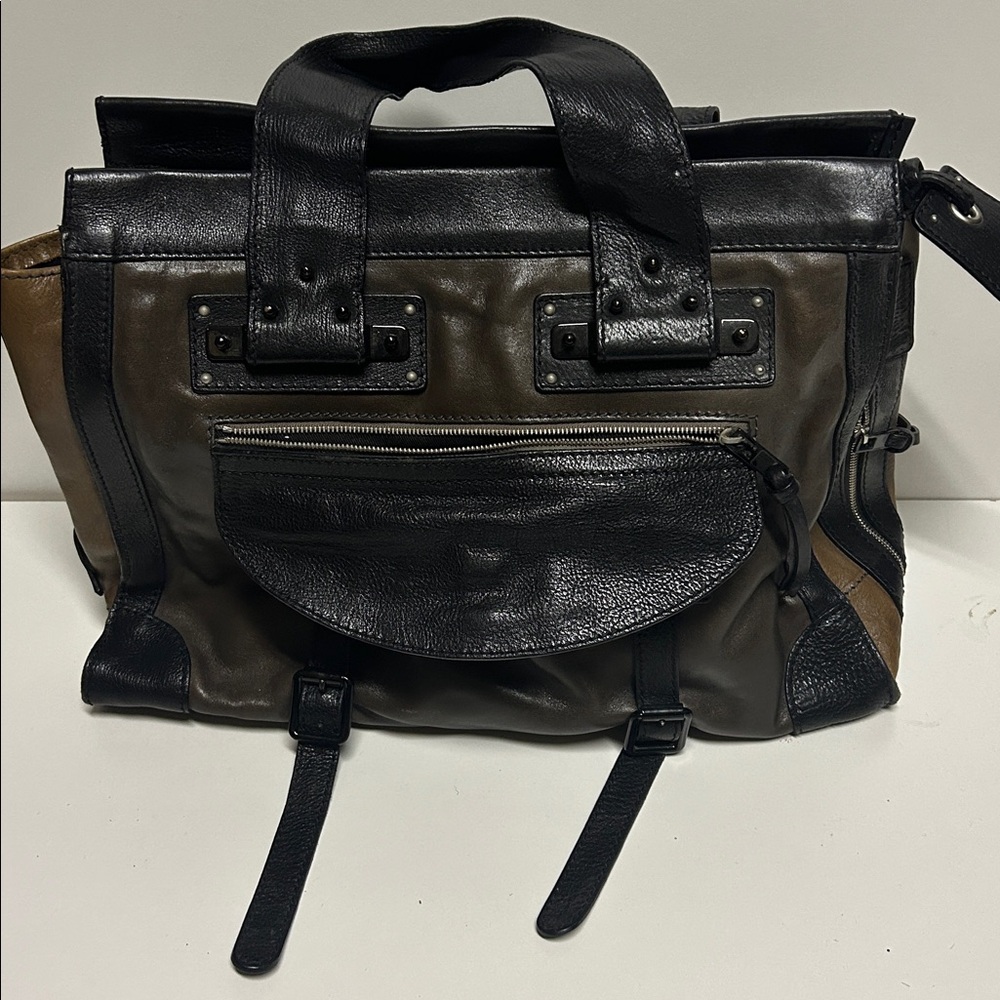 Chloe weekender leather bag